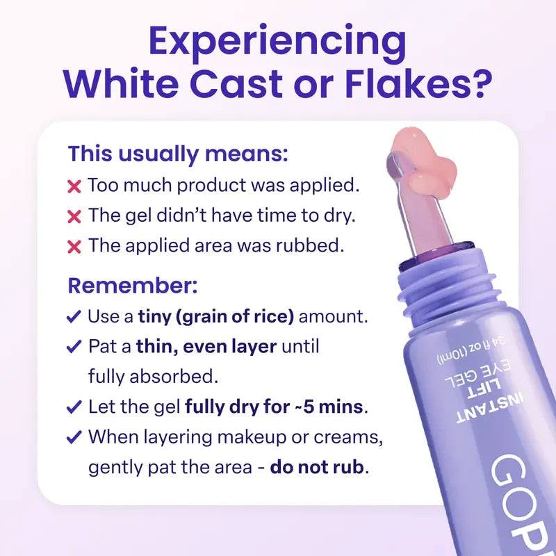 GoPure Instant Lift Eye Gel