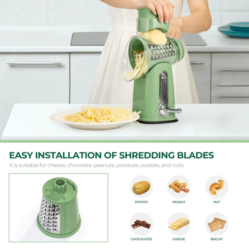 Susteas Rotary Cheese Grater