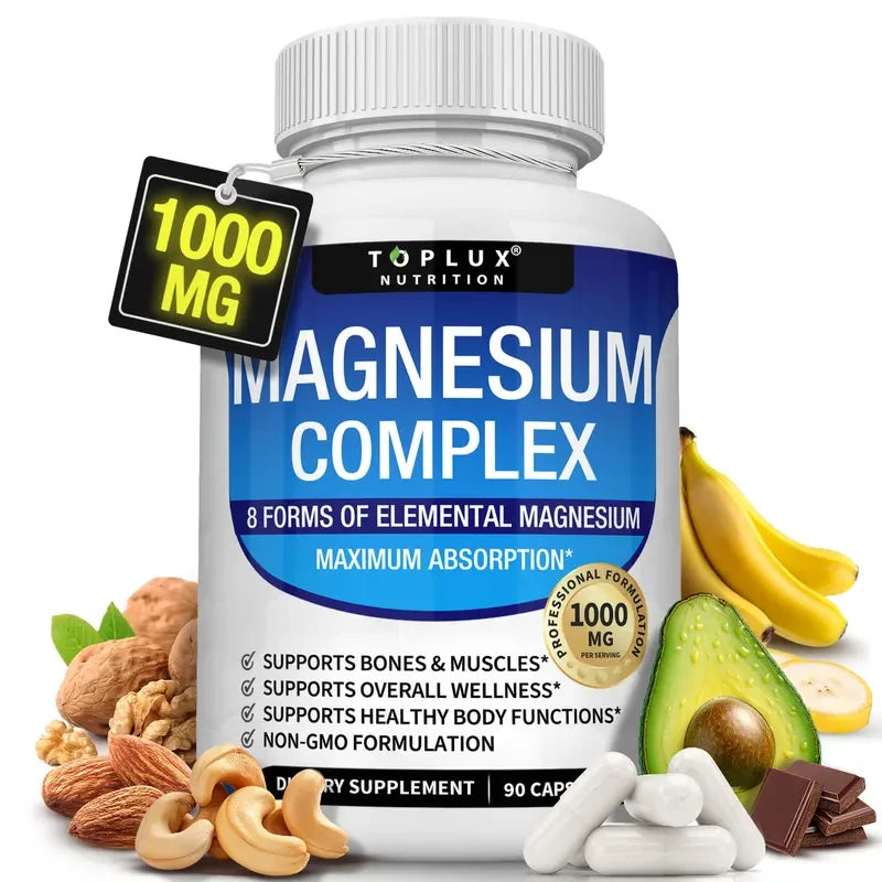 Magnesium Complex Supplement for Better Sleep
