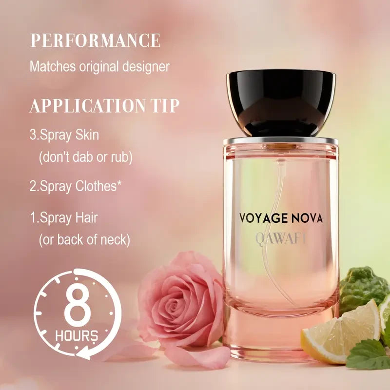 Voyage Nova Rosey Fruity Floral Extrait De Parfum